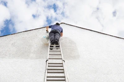 Peinture extérieure à Mellé — façades et ravalement
